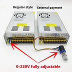 AC-DC 5V-220V Digital Adjustable Voltage Regulated Power Supply 300W-480W Switching Power Supply Transformer Power Adapter