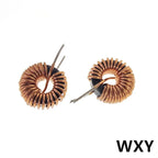 5Pcs 10/22/33/47/56/68/100uh220uH Toroid Core Inductors 65125 Winding Magnetic Inductance Iron Gauge Aluminum Magnetic Ring Coil