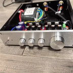 CJSD-Bluetooth Hi-Fi Preamp Board M5 Class A Parallel Design, Tube Sound Tone Preamplifier High-Fidelity Tube-Sounding Board