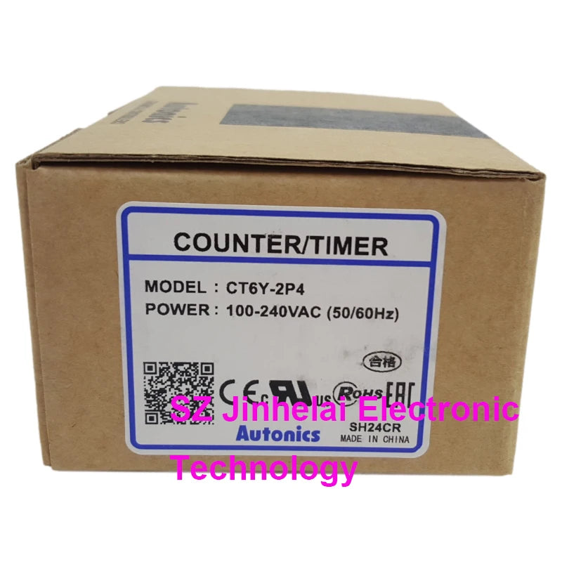 New and Original Autonics Electronic display Programmable Digital Counter Timer Relay CT6Y-1P2 1P4 2P2 2P4 2P4T I4  I2 1P4T 1P2T