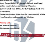 MCP2221A Breakout Board Type-C USB Interface STEMMA QT Qwiic Signal Acquisition Measurement Module for Arduino DIY