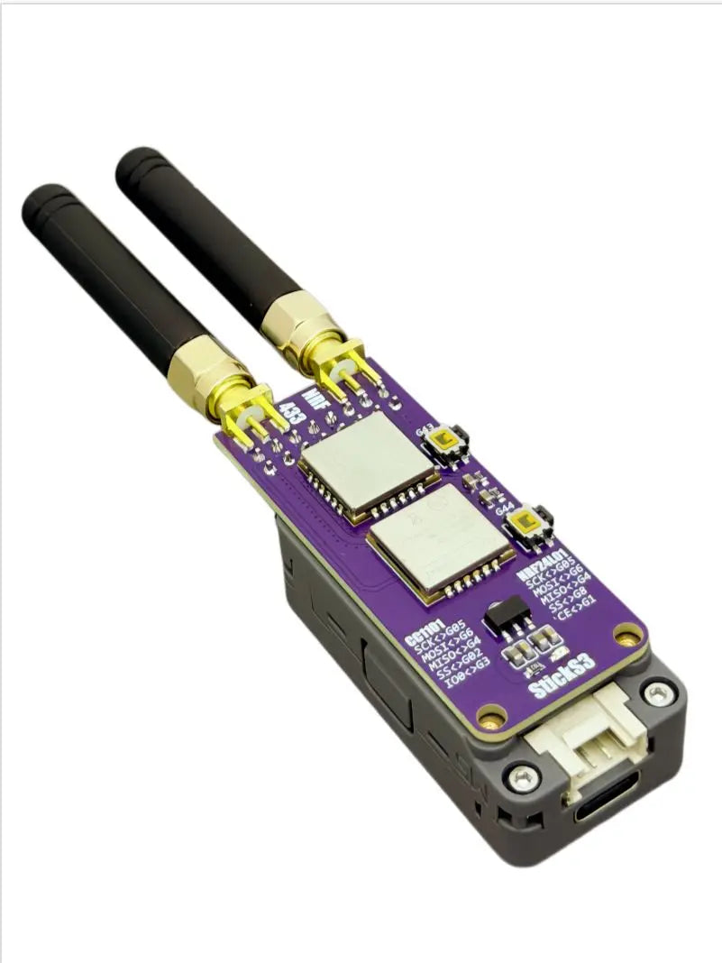 2 in 1 CC1101 & NRF24L01 Function Module Suitable for M5Stack StickS3 Accessories