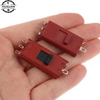 1pc Toggle Slide DIP Air Tube Switch 4 Pins 4 Positions XN-14C 16A 125V 10(2A) 250V For Hair Dryer Blower Switch