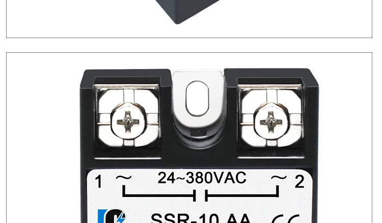 LCTC1PCS Single-phase Solid State Relay  DC to AC AC to AC DC to DC  Zero-crossing SSR 10A25A40A50A60A80A100A