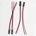 10/20pcs 2pin Dupont Cable 2P 2 Pin Female Jumper Connector Wire 2.54mm Pitch Length 10CM 20CM 30CM Single Head For 3D Printer