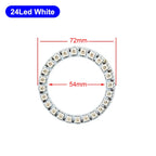 DC5V WS2812B DIY Led Ring Individually Addressable WS2812 IC Built-in 5050 RGB Round Modules Circle Arduino Light 8 To 148 Pixel