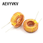 5-50PCS 5026 Toroid Inductor 3A Winding Magnetic Inductance 22uH 33uH 47uH 5647uH 100uH 220uH 330uH 470uH Inductor For LM2596