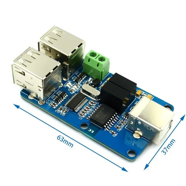1PCS FT232RL isolation USB to RS485 serial port 485 USBFT232RL485 module MCS-83FUSD418 1/4 way coupling protection ADUM3160