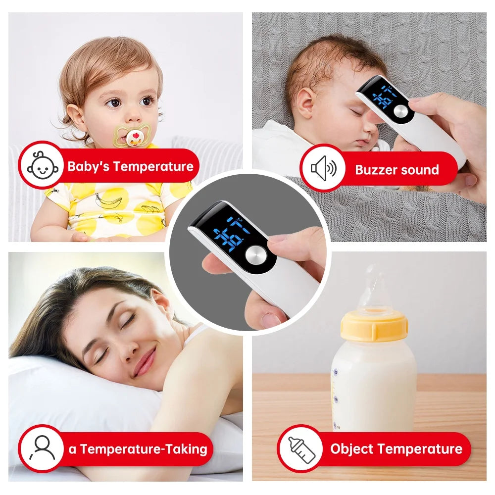 Infrared Thermometer Forehead Body Room Water Food Termometre Multi-function Non-contact Temperature Measurement Device