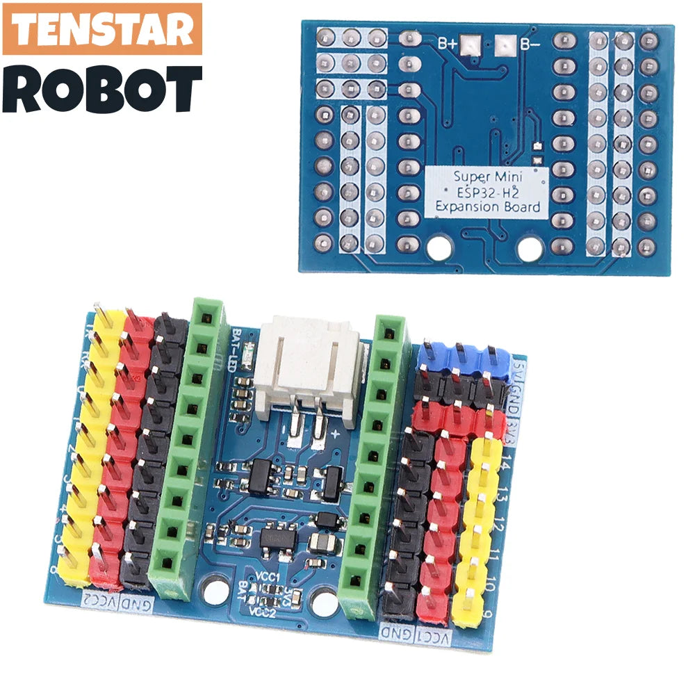 TENSTAR ROBOT ESP32-H2 SuperMini Development Board Bluetooth 5 Microcontroller Programming Learning Board Blue