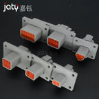 Deutsch Waterproof Connector with Fixed Flange Plug DT04-2P-L012 DT04-4P-L012 DT04-6P-L012 DT04-8P-L012 DT04-12P-L012 DT06-2S
