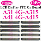 EmmaHelp FPC Connector Display Screen For Samsung LCD FPC A51 A50 A70s A40 A30S A21 A20S A10S M12 M14 M15 M16 On Motherboard
