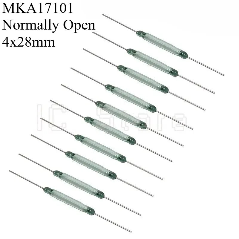100PCS Magnetic Reed Switch Sensor GPS-11 GPS-14A GPS-14B MKA07101 MKA10110 MKA17101 Normally Open Normally Closed NO NC