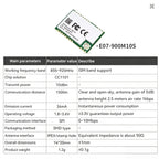 CC1101 Wireless RF Module E07-900MM10S E07-900MM10S E07-900MBL-01 E07-M1101D-SMA433Mhz E07 Module SPI Wireless Module
