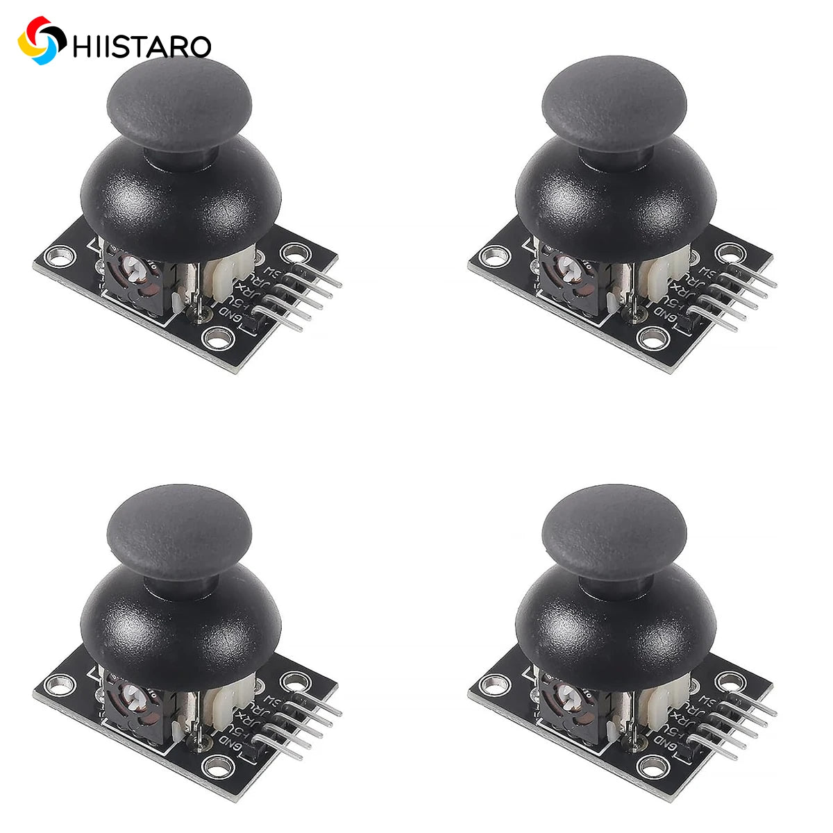 1/2/4Pcs Dual Axis Push Button Joystick Module PS2 Game Controller Sensor KY-023 Analog Joystick Module for Arduino DIY Project