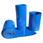 1kg Blue PVC Heat Shrinkable Tube Shrink Film for Insulation Coating 18650/21700 Li-ion Cells 26650/32650/33140 Lifepo4 Battery