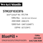 WeAct STM32F103C8T6 STM32F103CBT6 STM32F103 STM32F1 Bluepill Plus ARM STM32 Minimum System Development Board Module