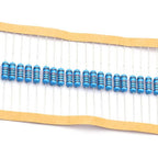 1/2W 1% 73valuesX20pcs=1460pcs 1R~1M Ohm Pack 0.5W Metal Film Resistor Kit SET