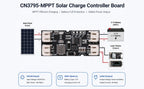 3Pcs CN3795 MPPT Solar Charger Control for 18650 Lithium Battery 4.2V Charge IoT Arduino LoRa Node Solar Panel Regulator Module