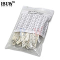1500 Pcs SMD 0805 Resistors Assorted Set (60 Values x 25 Pcs) 0ohm - 10M Ohm 1/8 Watt 1% High Precision Film Chip Resistance Kit