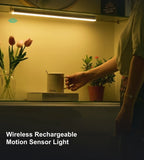 Wireless Rechargeable LED Night Lights Motion Sensor Lights Closet Kitchen Night Lights Bedroom Sensor Light Cabinet Stair Light
