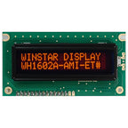 Winstar LCD WH1602A WH1602A-YYH-ET 80x36mm COB STN 6800 Parallel 162 1602 16*2 5V Chracter Dot Matrix LCD Display Module 16x2