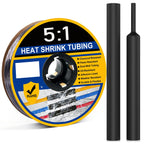 Φ4mm-Φ32mm Heat Shrink Tubing 5:1 Ratio Dual Wall Adhesive Lined Shrinkable Wire Wrap Tube Waterproof Industrial Marine Grade