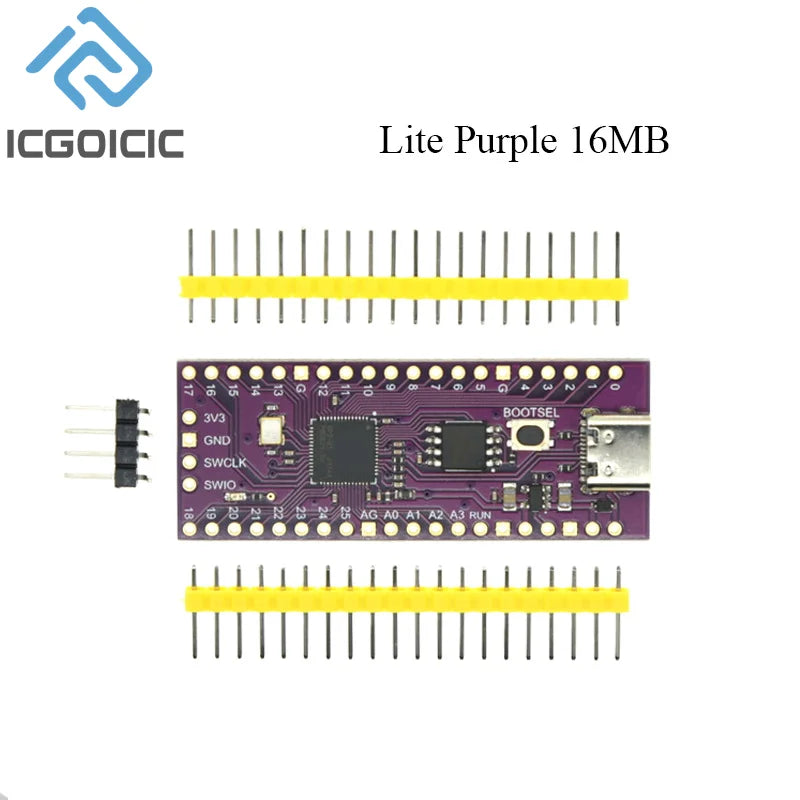 Raspberry Pi Pico or Pico W Development Board A Low-Cost High-Performance Microcontroller Board RP2040 Cortex-M0+ Dual-Core ARM