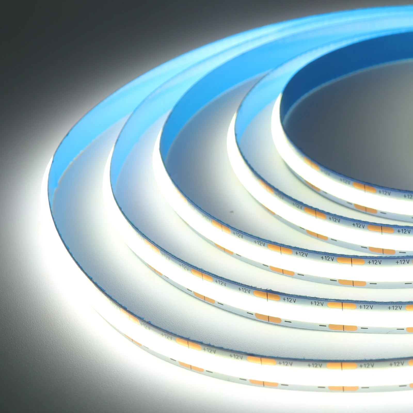 DC12 24V COB LED Strip Light 528Leds/m Flexible Tape Ribbon High Density Linear Lighting 3000-6500K RA90 Led Lights Room Decor