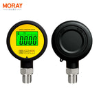 Moray ME260P LCD  Rubber Protector Waterproof FS Stainless Steel Gas Differential Manometer Calibrator Digital Pressure Gauge