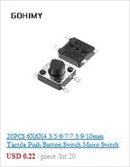 10PCS SMT 1.27mm 1.27 Double Row Female Breakaway PCB Board Pin Header socket Connector Pinheader 2*5 2*10 2*8 2*7 2*20 2* 3-50P