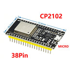ESP-32S 38pin ESP-WROOM-32 ESP32  WIFI Dual Core CPU Development Board 2.4 GHz Wi Fi BT Module Ultra-Low Power Consumption