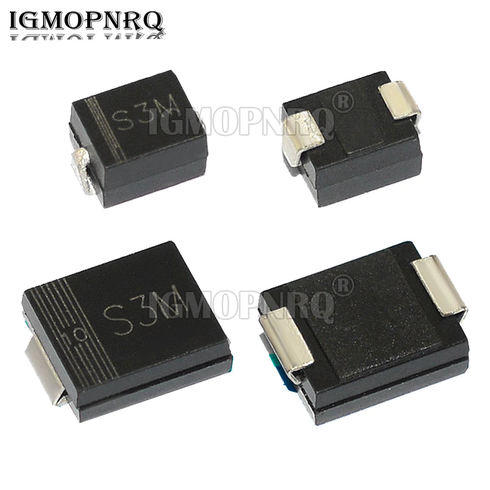 50PCS Schottky Diode SMB SS24 SS26 SS34 SS54 SS56 SMC SS34 SS54 SS56 SMD Diodes