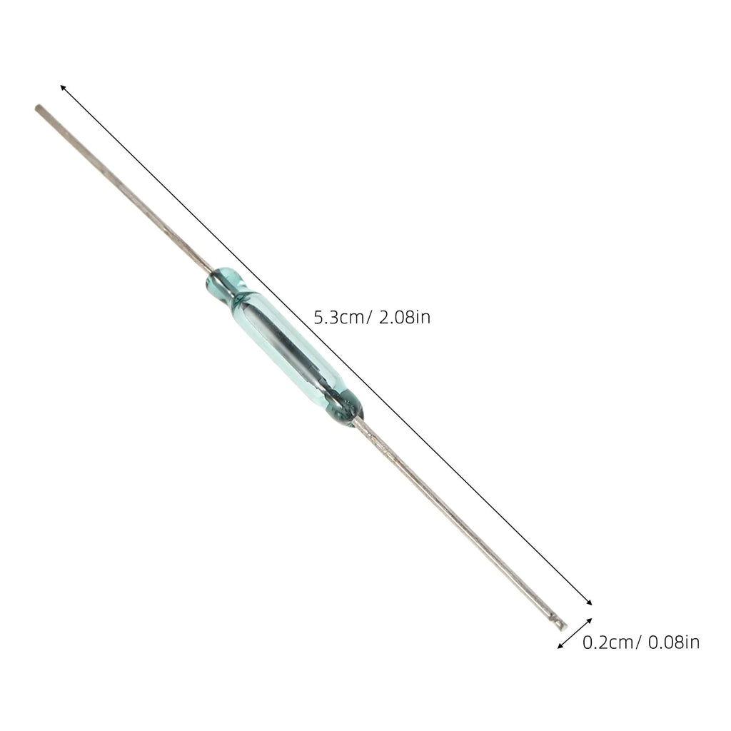 10Pcs Magnetic Reed Switch 3 Pin Normally Open Closed Conversion Module 2.5x14mm Industrial Grade Mini Sensor for Motor Control