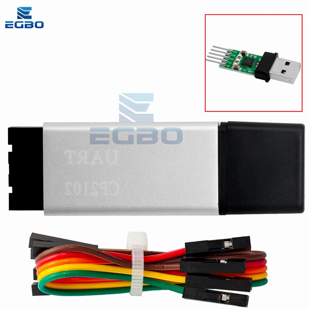1~10PCS CP2102 USB 2.0 to TTL UART Module 5Pin Serial Converter STC Replace FT232 Module Support 5V/3.3V