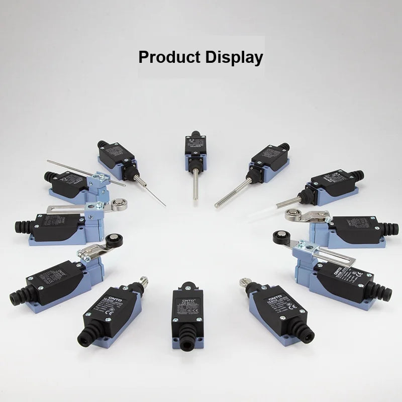 CNTD TZ-8108 Limit Switch Adjustable Roller Lever Self-Reset Mechanism Zinc Alloy Body Long Mechanical Life Industrial CE