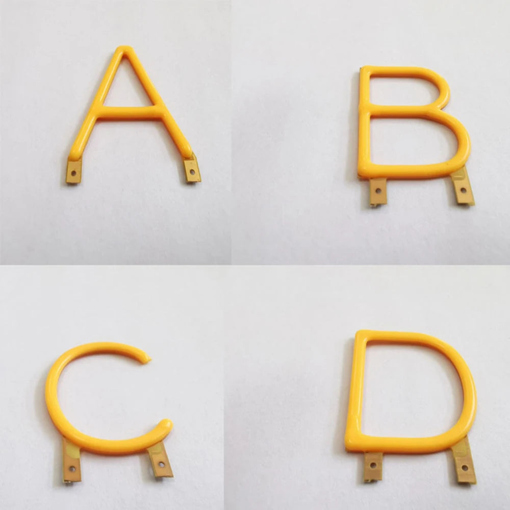 26 Letters A-Z  0-9 Numbers DIY COB Led Filament Symbols for Custom Signs 3V Decoration Retro Edison Bulb Lamp Parts LED Decor