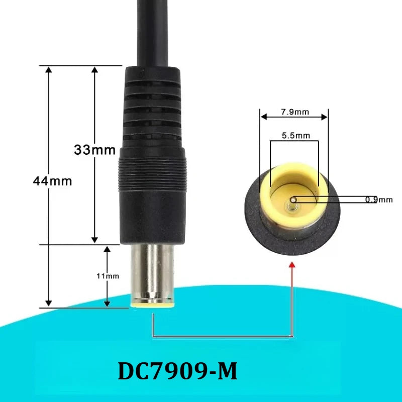 1PCS Solar MC to DC7909 Male/Female + 30A Anderson + XT60 Male/Female Adapter Cable, 12AWG Pure Copper PV Extension Wire