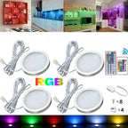 1 2 3 5 6 8 Lihgts RGB LED Cabinet Light 12V WiFi Bluetooth 24Key 44Key Remote Control Power Kit for Kitchen Wardrobe Lighting
