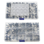15 Values Electrolytic Capacitor Assortment Kit, 270Pcs 0.1uF to 470uF Aluminum Electrolytic Capacitors Set