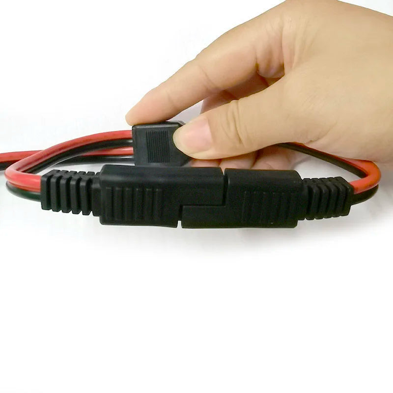 solar panel 1 SAE to 2 SAE splitter head Power Extension Connector plug Cable battery Adapter Quick Connect Disconnect 10A 20A