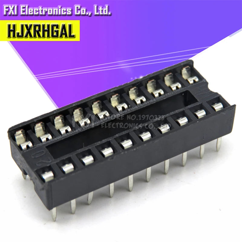 10PCS IC Sockets DIP6 DIP8 DIP14 DIP16 DIP18 DIP20 DIP28 DIP40 pins Connector DIP Socket 6 8 14 16 18 20 24 28 40 pin