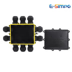 10Way 10Outs Underwater Waterproof 4-14mm Power Cord External LED Pool Lamp Outdoor Lighting Terminal Wire Cable Junction Box