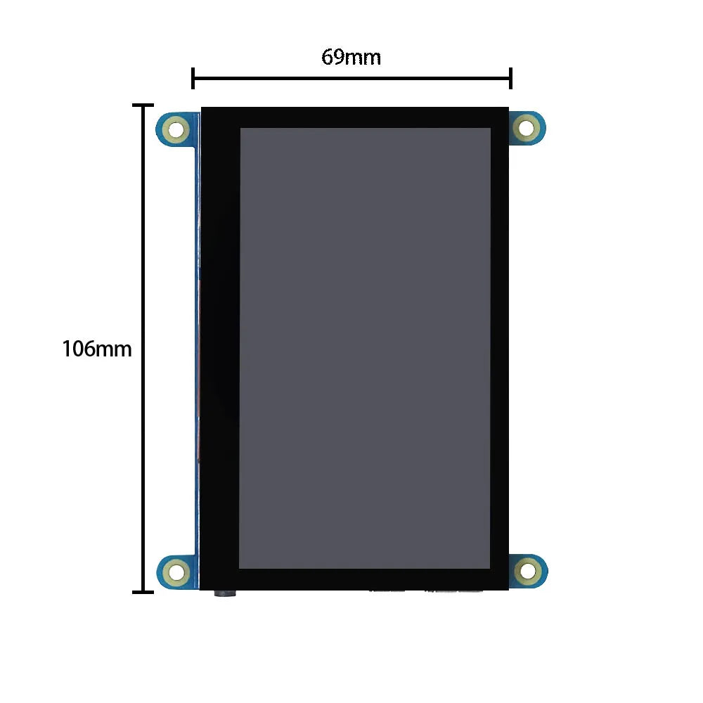 4.3/5inch  USB Touch Control HDMI LCD Display Capacitive Touch Screen Panel 800*480 5 Point Touch IPS Monitor For Raspberry Pi