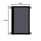 4.3/5inch  USB Touch Control HDMI LCD Display Capacitive Touch Screen Panel 800*480 5 Point Touch IPS Monitor For Raspberry Pi