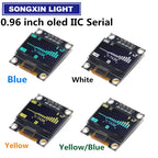 New product 0.96 inch OLED IIC White/YELLOW BLUE/BLUE 12864 OLED Display Module I2C SSD1306 LCD Screen Board for Arduino