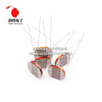 5pcs 12528 Light Dependent Resistor LDR 12MM Photoresistor Photosensitive GL12528 Photoconductive resistance