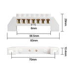 Brass Zero Row Multi-specification With Hole Screw Grounding Terminal Block Terminal Block Power Distribution Cabinet