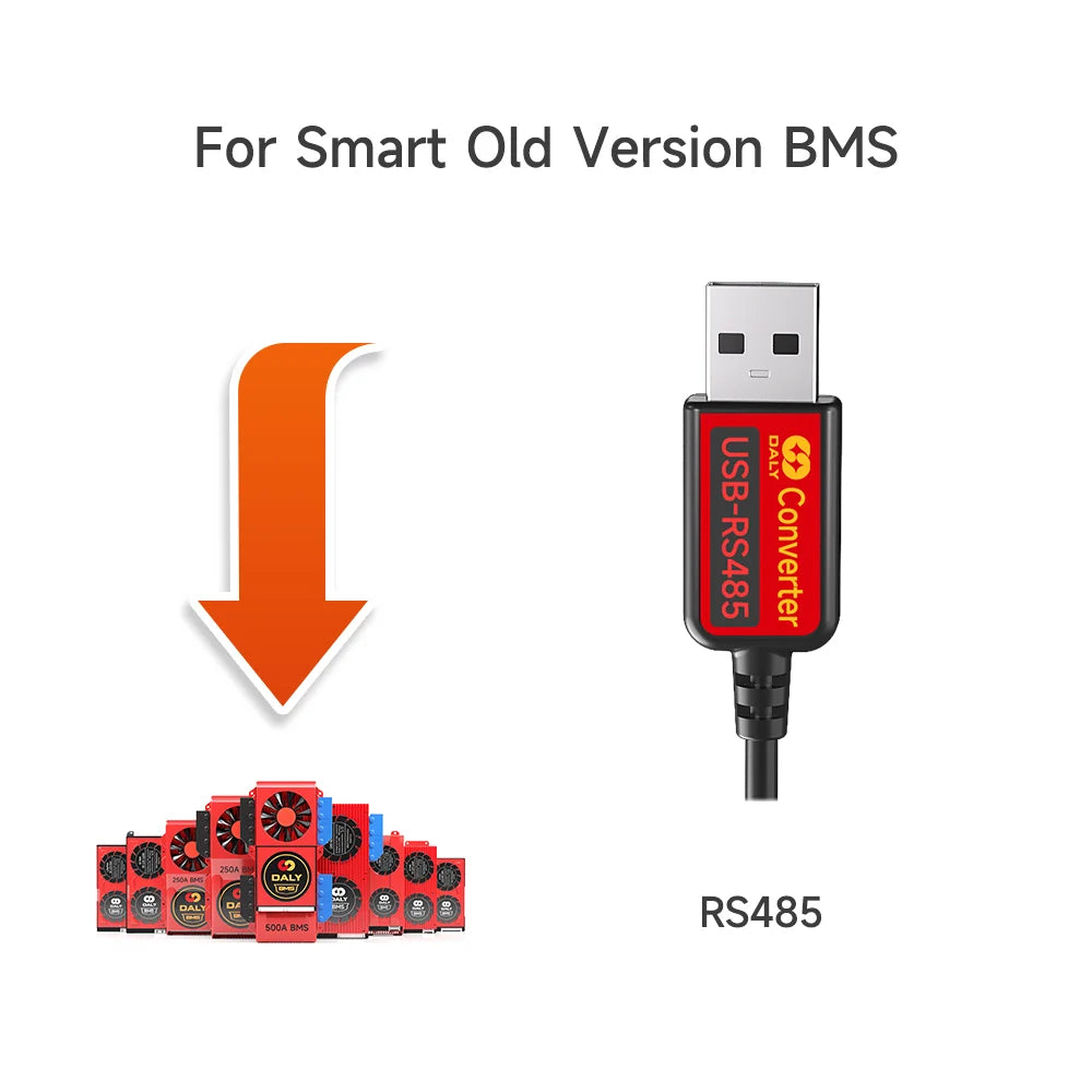 Daly BMS Smart BMS WIFI Module Battery Accessories Parts Bluetooth USB to RS485 to UART Power Dispaly Board Customized OEM