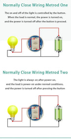 5pcs 12/16/19/22mm Metal Push Button Switch Power Waterproof IP65 Flat Circular Round LED Light Self-lock Reset 6V 12V 24V 220V